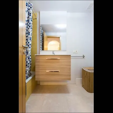 아파트 La Perla Paraiso Del Surf Con Piscina Y Garaje *